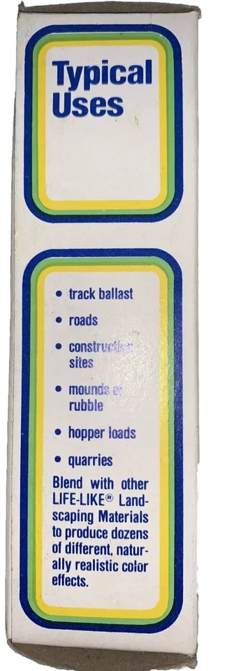 BALASTRO DE MATERIAL DE PAISAJE REALISTA, 16 OZ, PAQUETE SELLADO ORIGINAL Foto 3 de 4