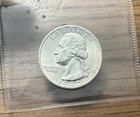 1942-S BU Silver Washington Quarter , See Video , Light Scratch Obv Face