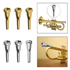Trumpet Mouthpiece Accessories Polished Musical Instrument for Professional