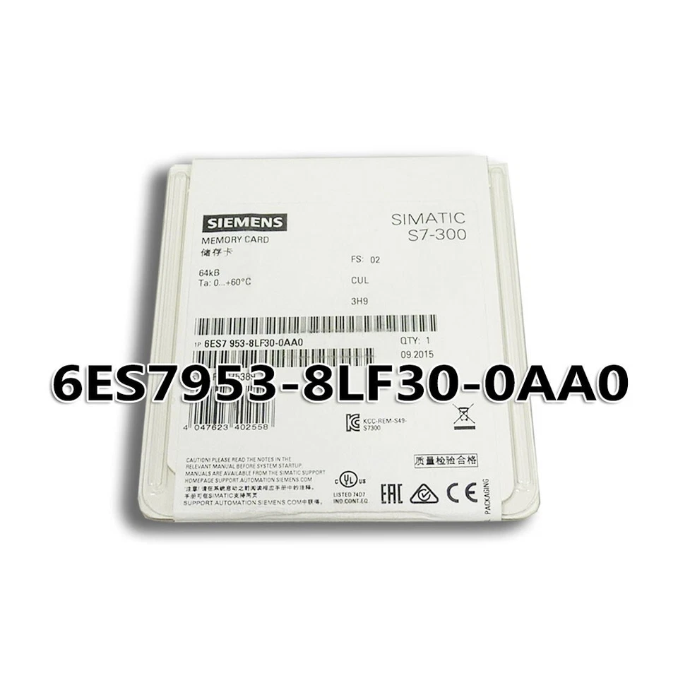 New Siemens 6ES7953-8LF30-0AA0 6ES7 953-8LF30-0AA0 SIMATIC S7 Micro Memory Card - Image 3 of 4