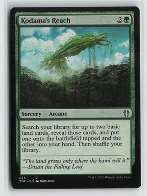 Kodama's Reach 073 Commander: Zendikar Rising ZNC MTG Magic