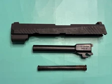 USED OEM SIG SAUER P320 FULL SIZE COMPLETE SLIDE BARREL ROD SPRING 9MM 4.7” RUST