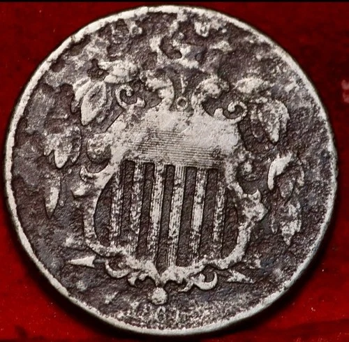 1869 Shield Nickel — photo from the most recent tracked eBay sale