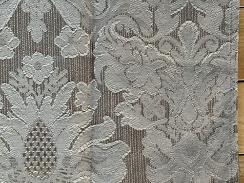 8 Tovaglioli da Pranzo Wedgwood England 1759 Damascati Beige/Marrone 19” x 19” - Foto 6 di 10