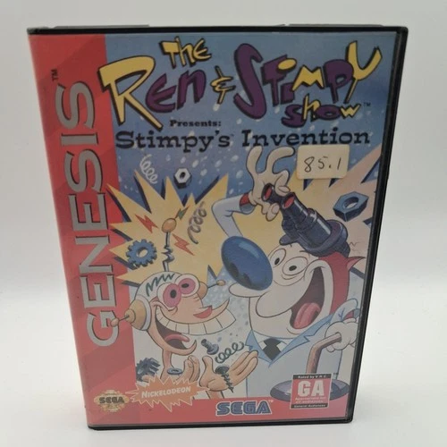 The Ren & Stimpy Show Presents: Stimpy’s Invention (SEGA Genesis, 1993) CIB