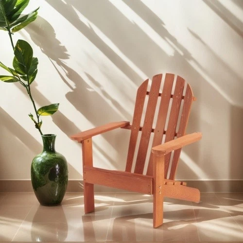 Silla Adirondack Madera Cedro Natural Patio Sillón para Niños Regalo de Cumpleaños Foto 4 de 4