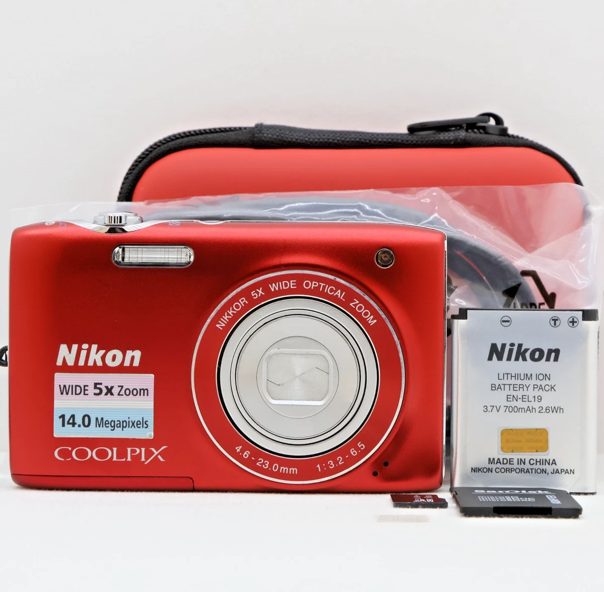 Preços baixos em Câmeras digitais Nikon Coolpix S3100 | eBay