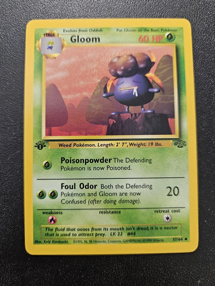 Pokémon TCG Jungle 1st Edition Games Individual Trading Card for