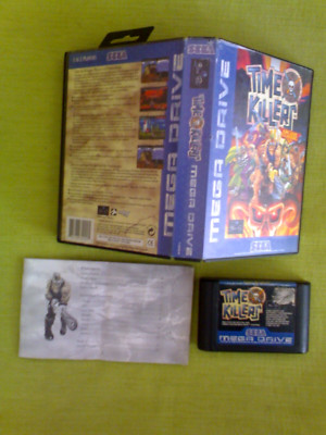Videogame TIME KILLERS Sega Mega Drive Megadrive Genesis Pal Version  