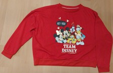 Roter Team Disney Pullover, mit Mickey & Freu...
