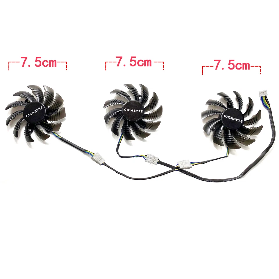 NEW Graphics Card Cooling Fan Graphics Card for Gigabyte GTX980 980ti GAMING-4G - Image 3 of 4