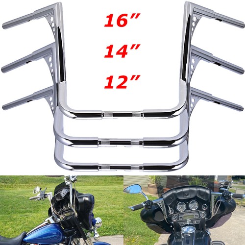 12 14 16" 18" Rise Ape Hangers HandleBar For Harley Touring Electra Street Glide - Bild 6 von 53