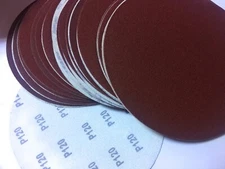10 Pack 9  Inch Drywall Hook and Loop Grip Sanding Discs (120 Grit)fiT PorCa7800
