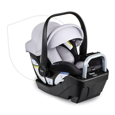 Britax Willow S Infant Car Seat & Base, ClickTight, Rear Facing Glacier Onyx