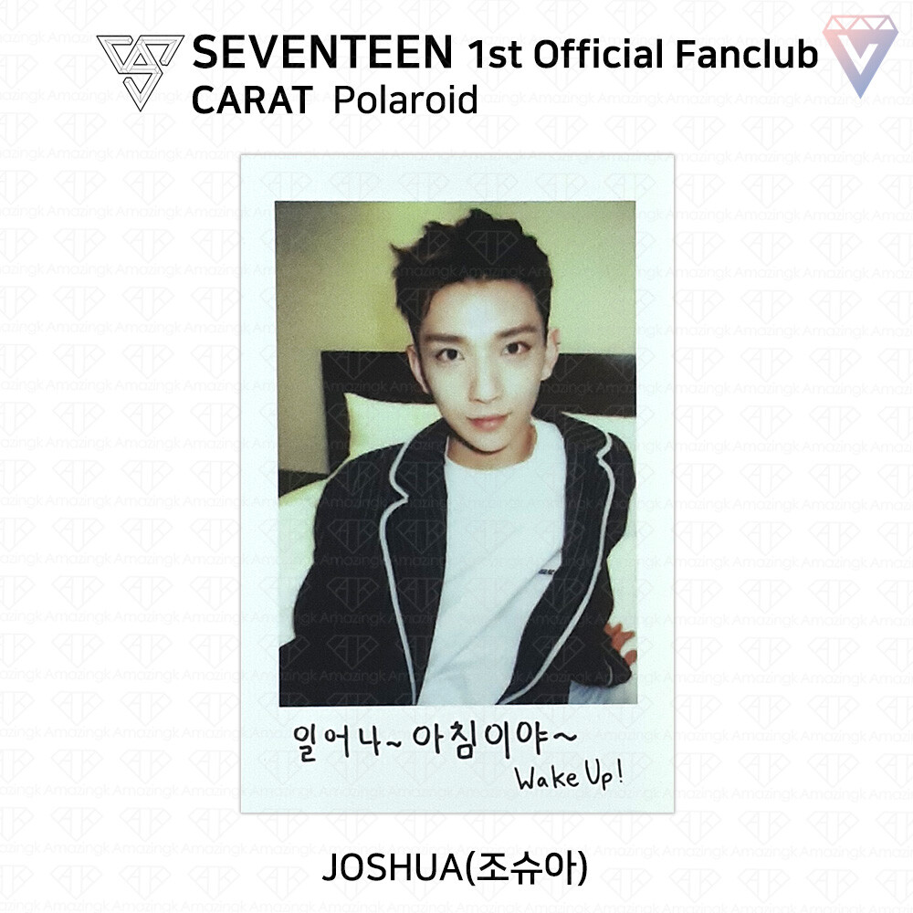 SEVENTEEN - SEVENTEEN セブチOfficial Fanclub 1st CARAT Seventeen 1st Official Fanclub Carat Polaroid Photocard KPOP