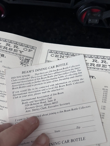 Jarra de porcelana Jim Beam’s Dining Car Regal China - 5º en la serie Train - Imagen 7 de 16