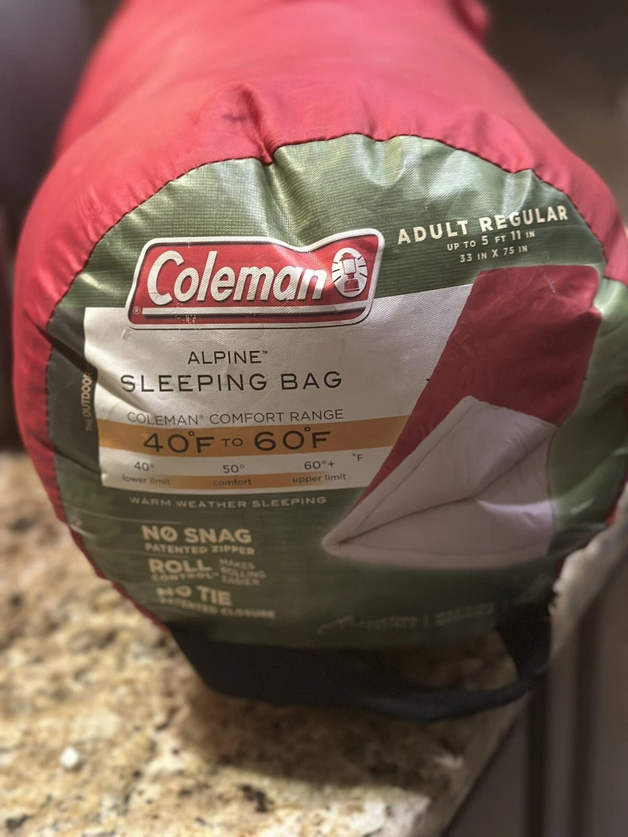 Alpine sleeping clearance bag