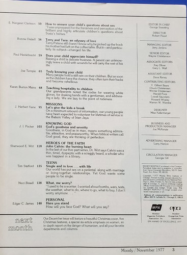 Moody Monthly Christian Family Magazine November 1977 Athletes For Christ g5 - Picture 3 of 6