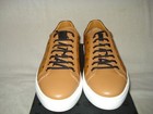 100% AUTHENTIC NEW MEN MCM COGNAC VISETOS LOGO GROUP LOW TOP SNEAKER EU 46/US 13 — photo 3