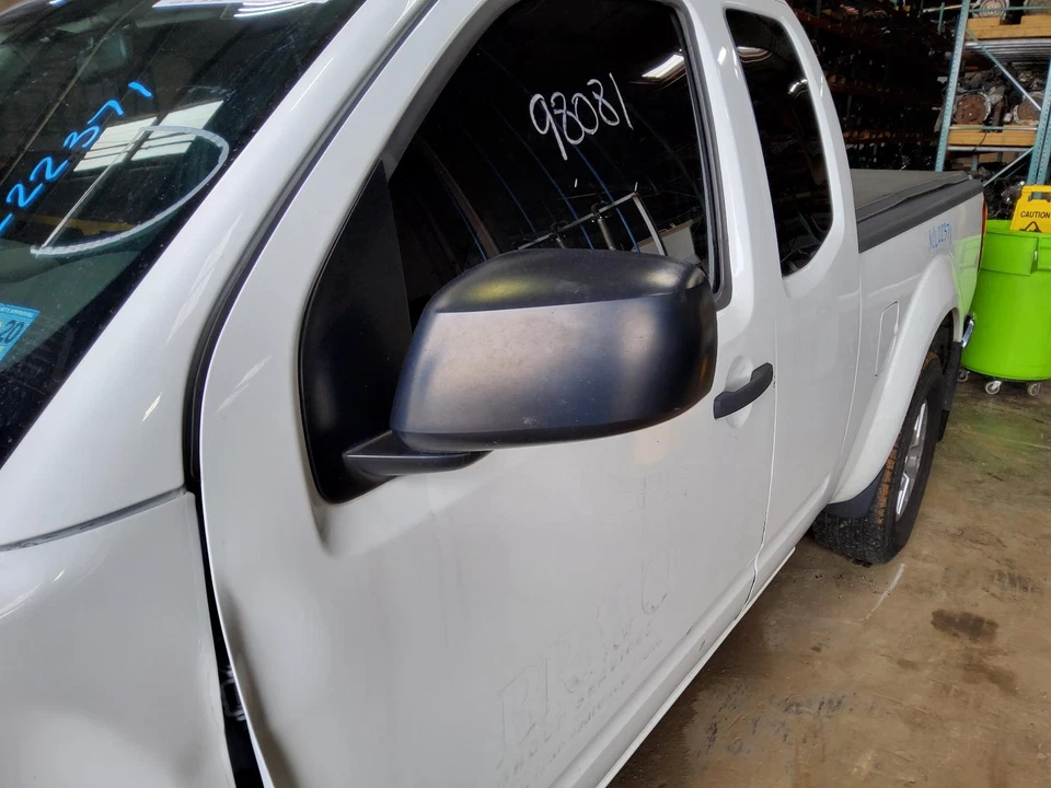 Espelho de porta esquerda usado serve: 2019 Nissan Frontier Power texturizado preto grau esquerdo - Imagem 2 de 4
