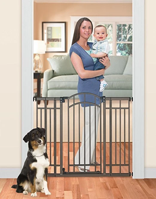 Baby Gate Pet Dog Safety Stairs Kitchen Hallway Tall Child Proof Toddler Doorway