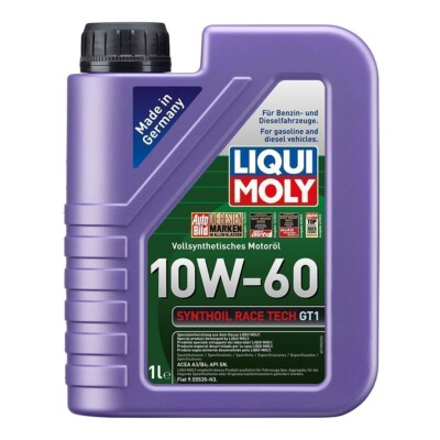 LIQUI MOLY 1390 Motoröl Synthoil Race Tech GT1 10W-60 Kanister 1L 