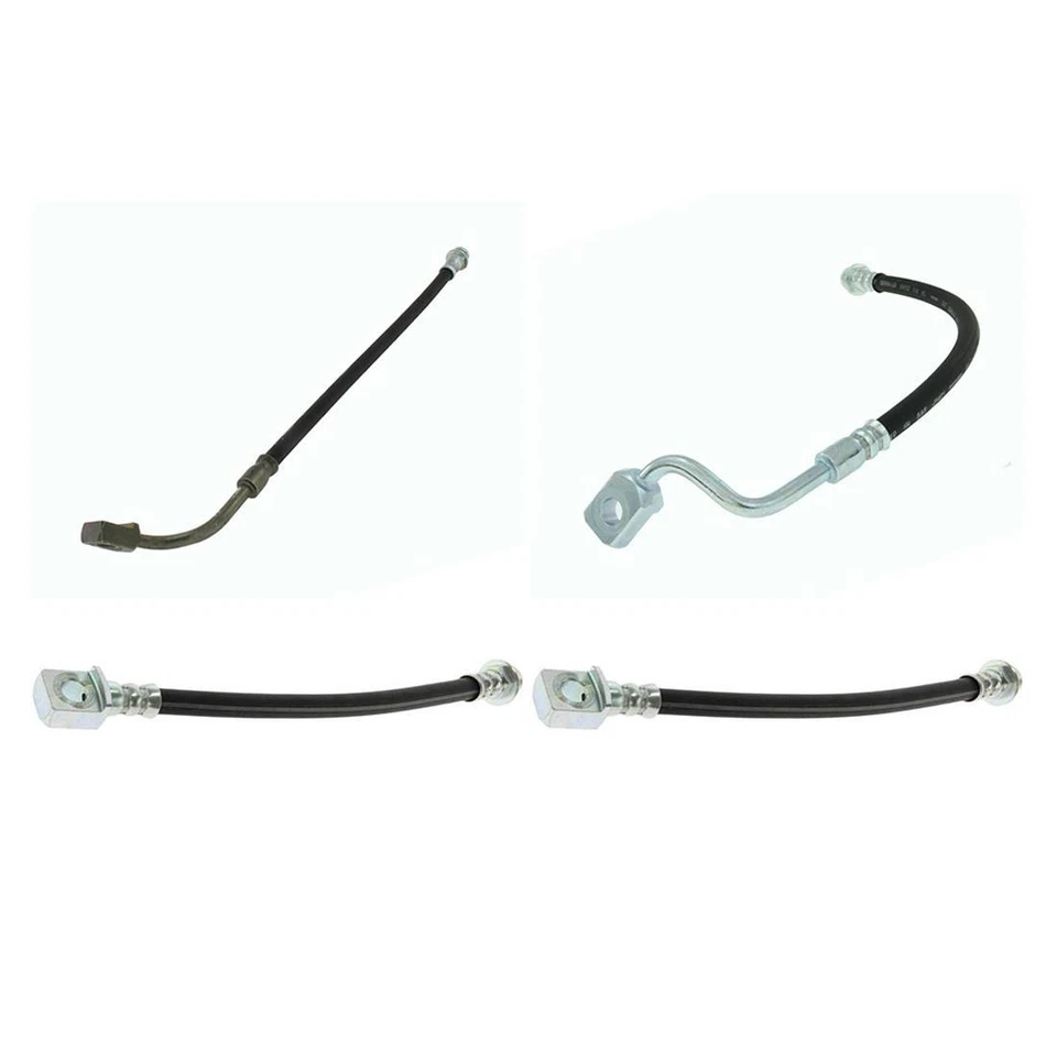 For 2006 2007 2008 2009 2010 Chevrolet Impala Rear Front Left Right Brake Hose - Image 2 of 4