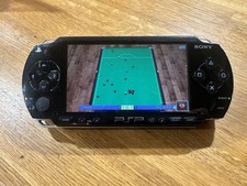 Sony PSP Black Handheld Game Console System with Charger Tested Working PSP-1001