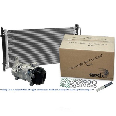 A/C Compressor and Condenser Kit-Compressor Kit New with Condenser Global