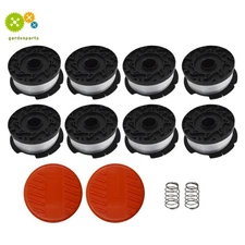 8PK String Trimmer Spool For Black And Decker 30ft .065" Line AF-100-3ZP