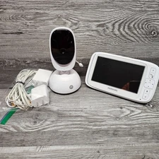 Motorola Comfort75BU 5'' Video Baby Monitor with Power Cable Working Tested