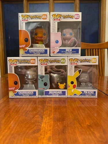 Funko Pop! Pokémon Lot of 5