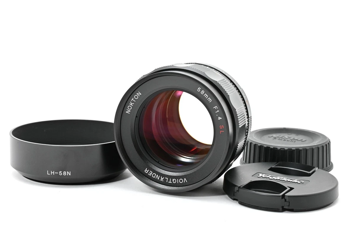 Voigtländer f/1.4 Lenses 58mm Focal for sale - eBay