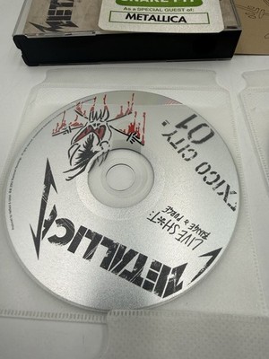 Metallica - Live Shit : Binge & Purge 3 CD/ 2 DVD with stencil
