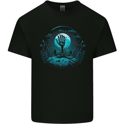 Shirtgeil La Floss Zucca di Halloween Jack O' Lantern Maglietta per Bambini e Ragazzi 7-8 Anni Grigio