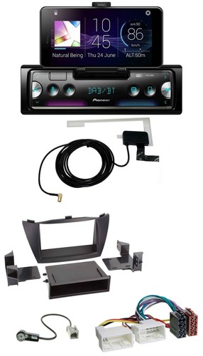 Pioneer DAB Bluetooth MP3 USB Autoradio für Hyundai Tucson (2010-2015) - Bild 1 von 10