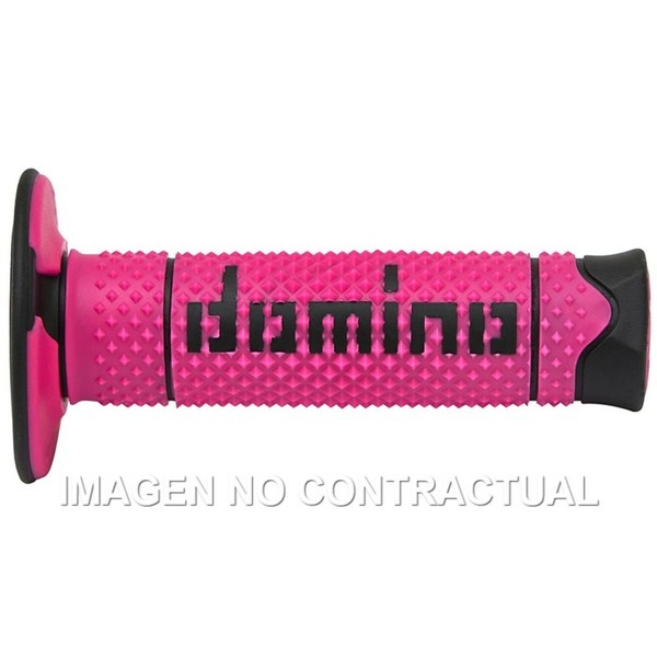Griffe Domino Dsh Aus Road Fucsia-Negro Geschlossen FüR Motorrad-image