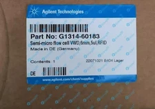1PCS New Agilent flow-through cell G1314-60183