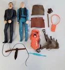 Y-253 1970'S LOUIS MARX BEST OF THE WEST FIGURES & ACCESSORIES-COBRA & MADDOX!