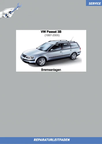 VW Passat B5 (96-05) repair guide brakes brake systems