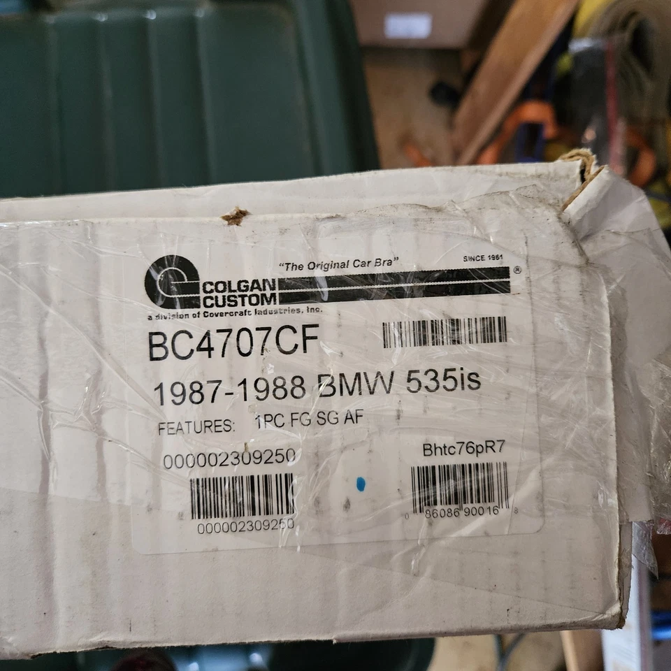 Covercraft COLGAN 定制贴合前端面罩/胸罩 87-88 宝马 535i BC3120BC — 第 2/3 张图片