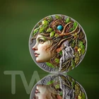 Dryad Nature Spirits 2 oz Antique finish Silver Coin CFA Cameroon 2026