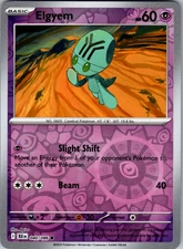 Elgyem Reverse Holo 040/086 SV: Black Bolt Common - NM