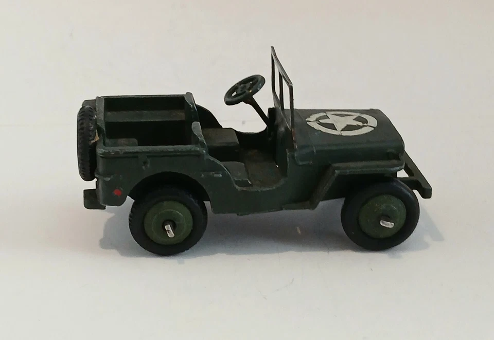 Dinky Toy military 153A Jeep USA nr MINT - Image 3 of 4