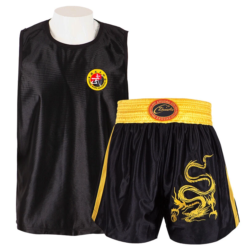 Muay Thai Fight Shorts Kick Boxing Pants Adult  Kid Training Shorts Breathable - Picture 21 of 28