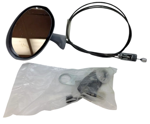 1970-1976 Dodge Left Remote Control Racing Prime Door Mirror Package 3695506 NOS - Picture 2 of 8