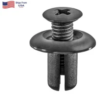 25 Pcs Push-Type Fastener Retainer Clips Compatible with Kia 0G032-50037-A