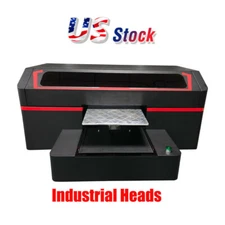 USA Single Station 8 Industrial Heads Direct to Garment Printer