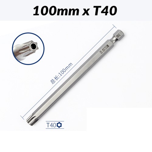 Long Reach Torx Star Hex Security Bit Set Tamper Proof Screwdriver Bit Hole - Picture 49 of 65