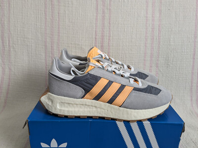Adidas Retropy E5 Grey Yellow Orange White Gum Boost H03077  display picture 3